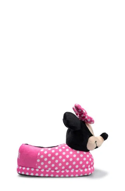 Ground Up Kids' 3d Minnie Mouse Slipper In Pink