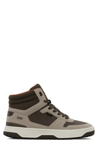 Lee Fast Lane Mid Sneaker In Brown
