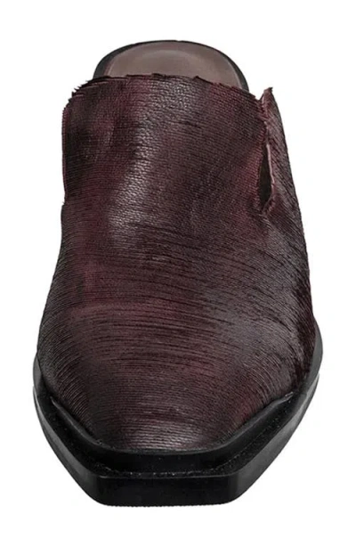 Antelope Harmony Leather Mule In Brown