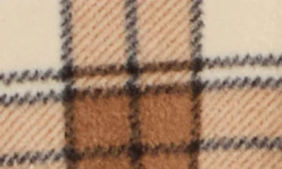 Rainforest Edgewood Plaid Bonded Fleece & Faux Shearling Jacket In Multi