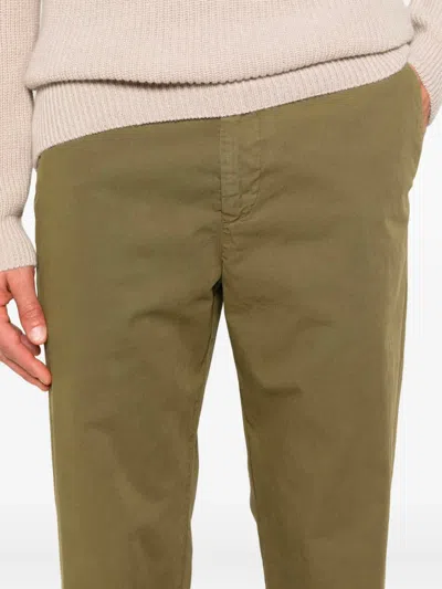 Apc Lawrence Chino With Belt Loops And Pockets In Green