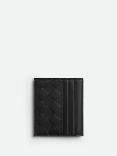 Bottega Veneta Intrecciato Bill Wallet In Brown