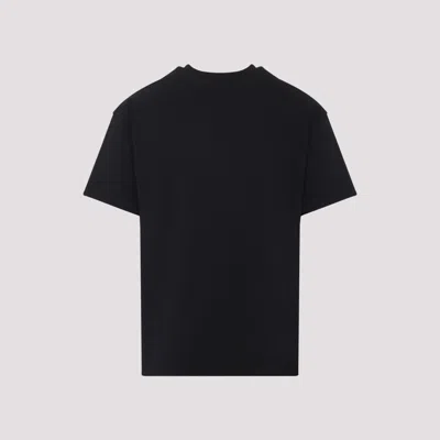 Givenchy Black T-shirt With Maxi Logo On The Front In Cotton Man
