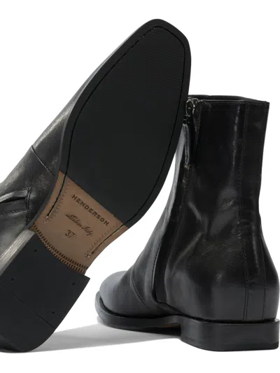 Henderson Ankle Boots In Black