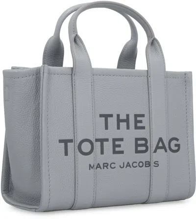 Marc Jacobs Grey Leather Mini The Tote Bag Handbag