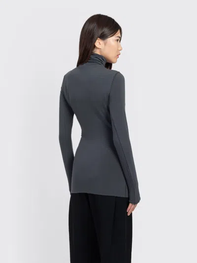 Amomento Turtle T-shirt In Gray