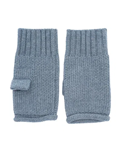 Echo The Crosby Wool & Cashmere Handwarmer In Blue