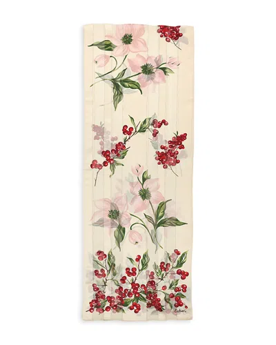 Echo Amaryllis Silk Scarf In Neutral