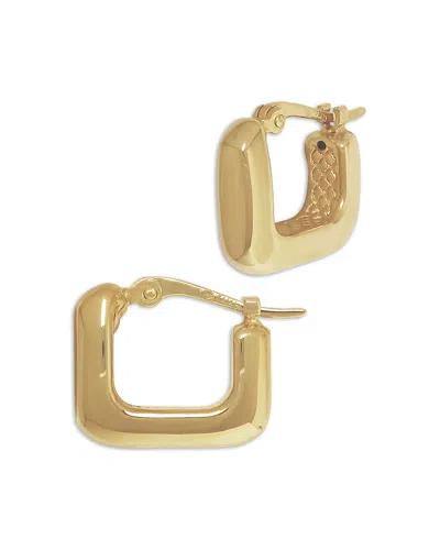 Bloomingdale's Fine Collection Chunky Square Huggie Hoop Earrings In 14k Yellow Gold In Gold