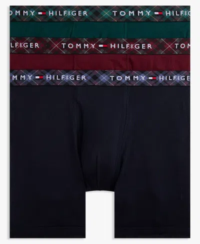 Tommy Hilfiger Men's 3-piece Cotton Classics Boxer Brief Set In Multi