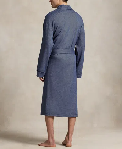 Polo Ralph Lauren Men's Jacquard-knit Herringbone Robe In Multi