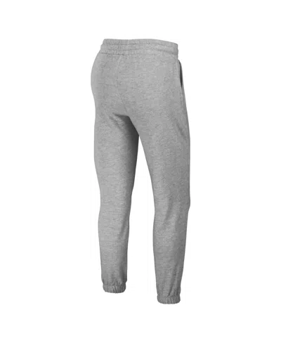 Wear By Erin Andrews Women's 2-piece Heather Gray Los Angeles Kings Knit Long Sleeve Tri-blend T-shirt And Pants Sleep Se In Gray