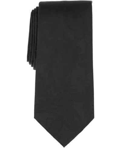 Michael Kors Men's Quigley Paisley Pattern Tie In Black