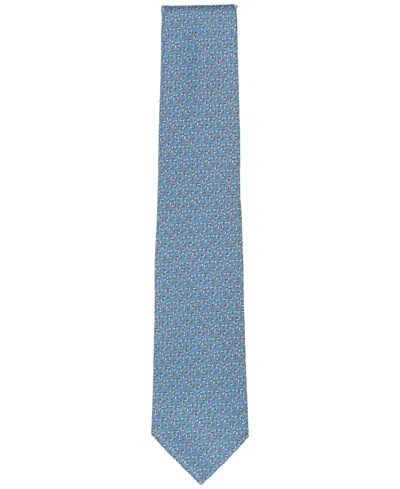 Michael Kors Men's Classic Cedara Floral Tie In Blue