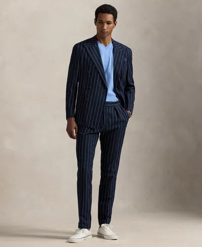 Polo Ralph Lauren Men's Classic-fit V Neck T-shirt In Purple