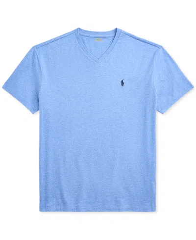 Polo Ralph Lauren Men's Classic-fit V Neck T-shirt In Purple