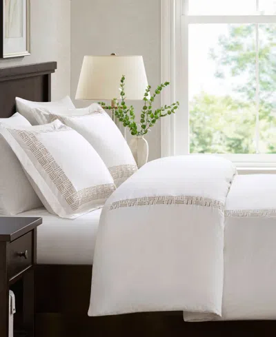 Harbor House Nile Embroidery Duvet Cover Set In Multi