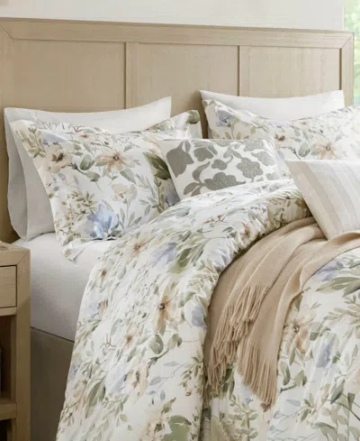 Harbor House Herbal Print Oversized 6 Pc. Comforter Set In Multi