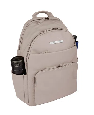 Kenneth Cole Reaction Double Compartment Marley Women's Backpack In Brown