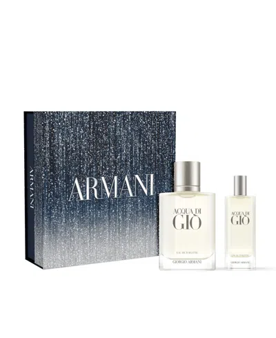 Giorgio Armani Men's 2-pc. Acqua Di Gio Eau De Toilette Set In Transparent