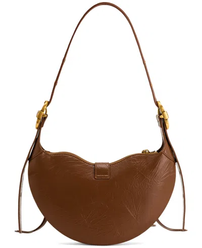 Jw Pei Tessa Crushed Small Shoulder Bag In Brown