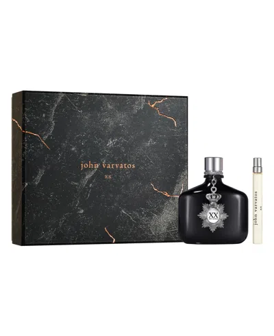John Varvatos Xx Eau De Toilette Gift Set In Transparent