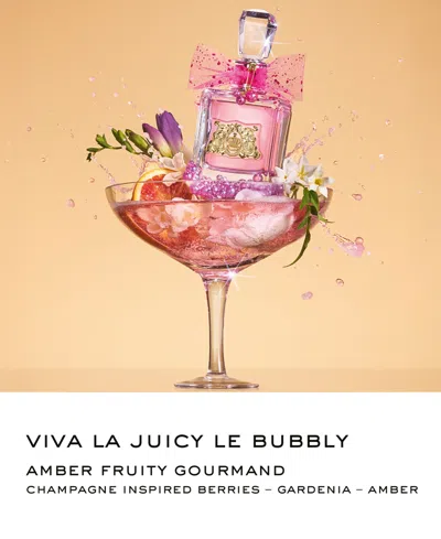 Juicy Couture Viva La Juicy Le Bubbly Eau De Parfum 3 Piece Gift Set In Multi