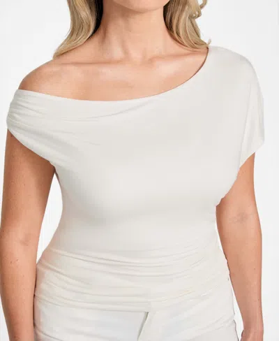 Guess Women's Miraya Off-the-shoulder Top In Neutral