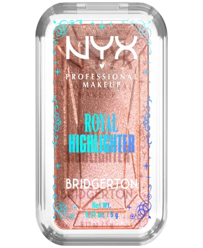 Nyx Professional Makeup Buttermelt Bridgerton Royal Highlighter, 0.17 Oz. In Multi