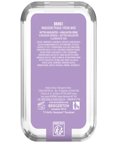 Nyx Professional Makeup Buttermelt Bridgerton Royal Highlighter, 0.17 Oz. In Multi