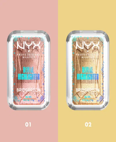 Nyx Professional Makeup Buttermelt Bridgerton Royal Highlighter, 0.17 Oz. In Multi