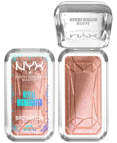 Nyx Professional Makeup Buttermelt Bridgerton Royal Highlighter, 0.17 Oz. In Multi