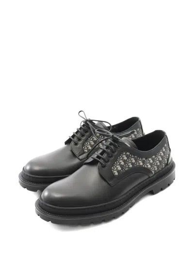 Pre-owned Dior 2010s  Explorer Derby Shoes In Black