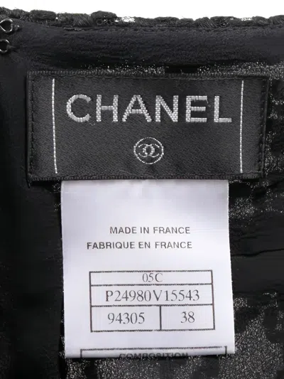 Pre-owned Chanel 1986-1988 Single-breasted Suit In Black