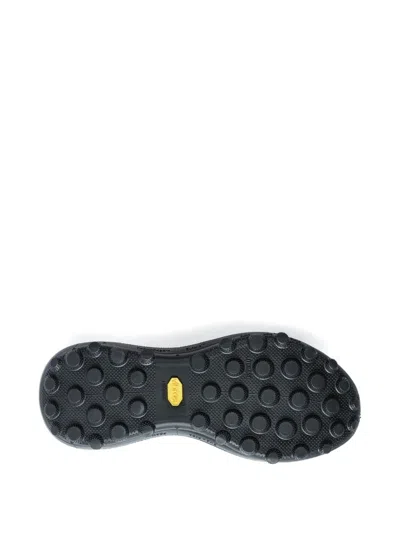 Satisfy The Rocker Mesh Sneakers With Textured Sole And Subtle Branding In Gray