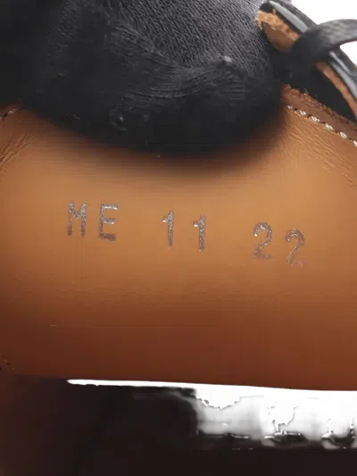 Pre-owned Dior 2010s Leather Cap-toe Shoes In Black