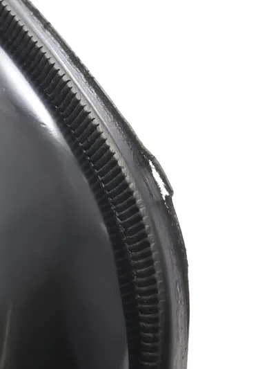 Pre-owned Dior 2010s Leather Cap-toe Shoes In Black