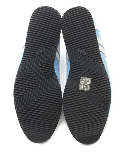 Pre-owned Hermes 2020s Panelled Sneakers In Blue