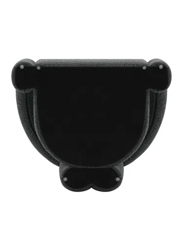 Manhattan Comfort Darian Modern 28.74" Boucle Upholstered Accent Chair In Black