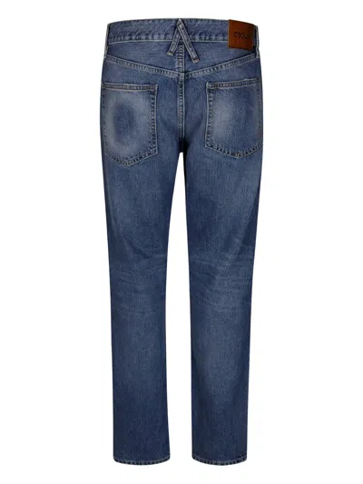 Cycle Buttoned Jeans In Blue
