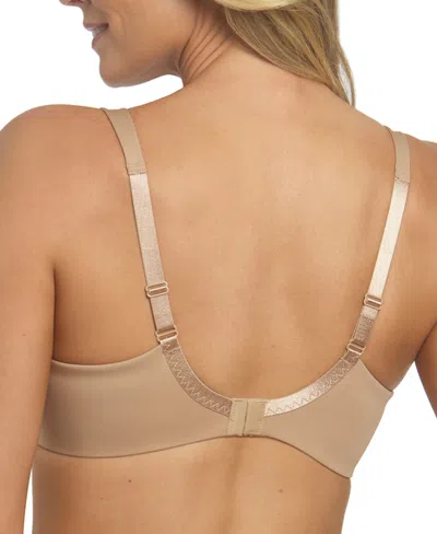 Dominique Womens Medium Support Longline Strapless Bra 8249 In Brown