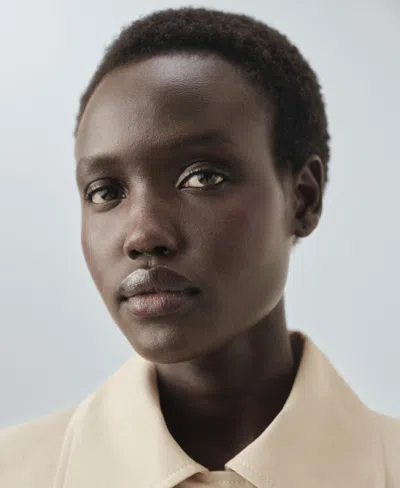 Mango Women's Classic Cotton Trench Coat In Brown