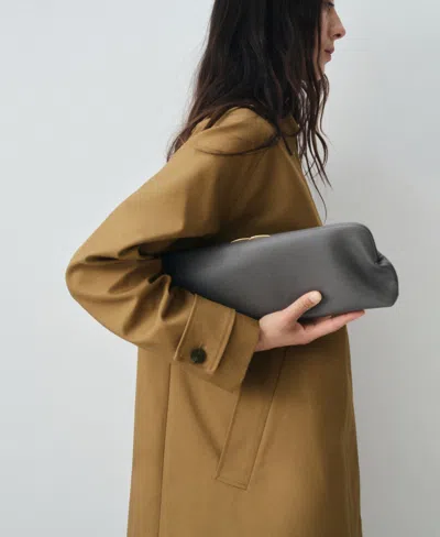 Mango Women's Cotton Long Trench Coat In Brown