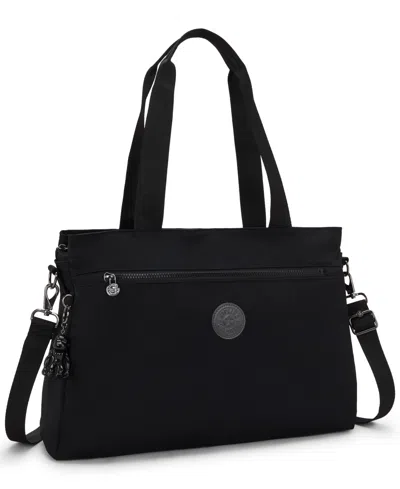 Kipling Elysia Work Shoulder Bag In Black