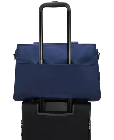 Kipling Elysia Work Shoulder Bag In Blue