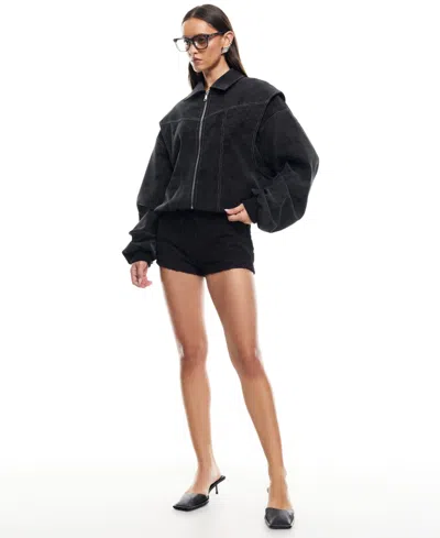 Lioness Women's Vista Bomber Jacket In Black