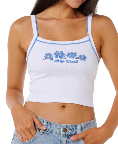 Rip Curl Women's Keepsakes Baby Tank Top In White