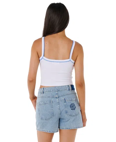 Rip Curl Women's Keepsakes Baby Tank Top In White