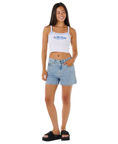 Rip Curl Women's Keepsakes Baby Tank Top In White
