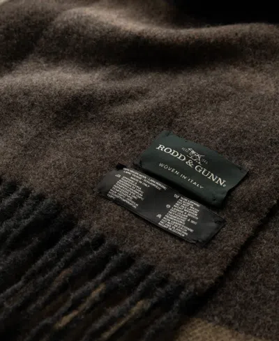 Rodd & Gunn Men's Jervois Road Scarf In Black